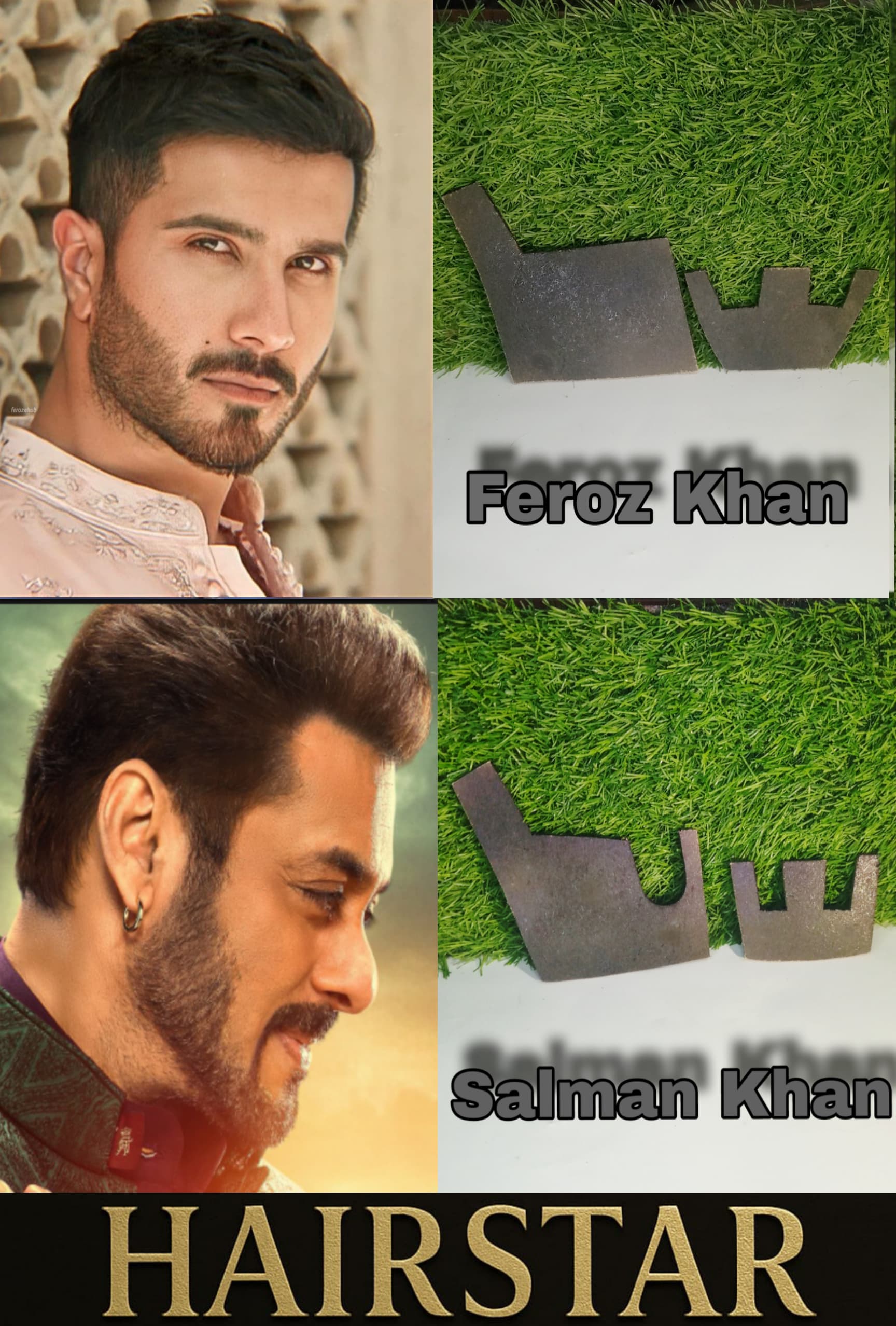 Feroz Khan & Salman Khan Beard Shaper