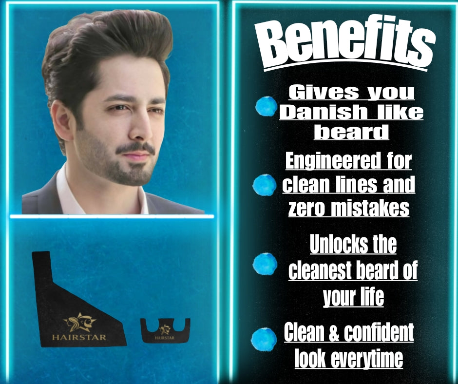Danish Taimoor Beard Shaper